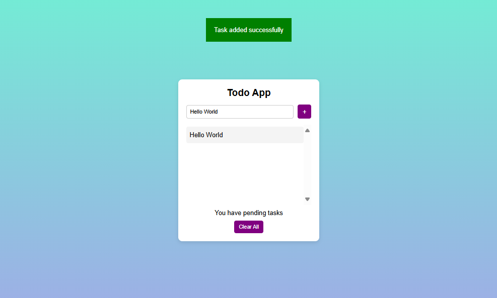 Login Page